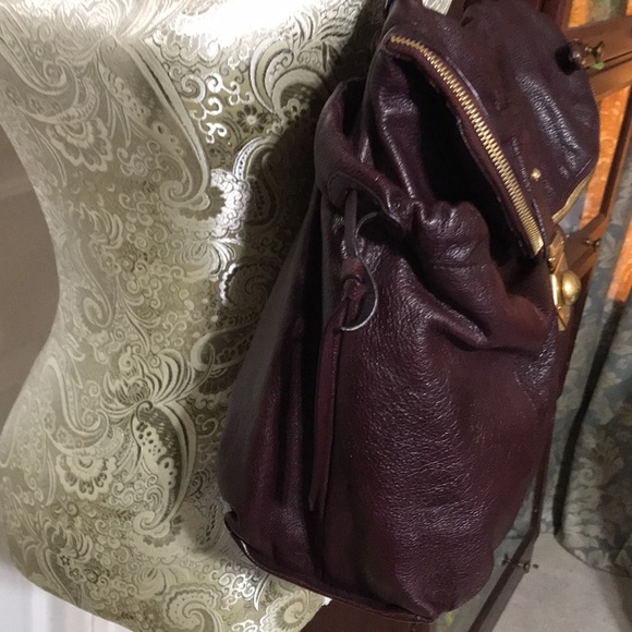 Furla leather satchel with multi compartments and aged bronze hardware. NWOT - Picture 13 of 16